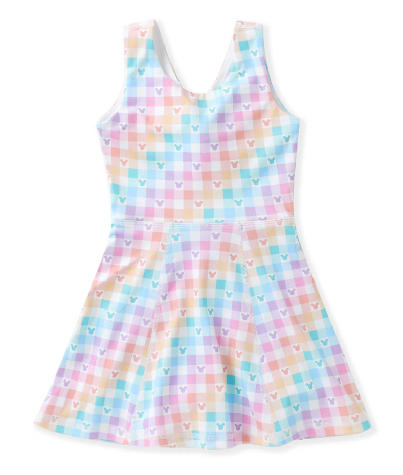 Swoon Kids Tennis Tank Gingham Mouse Dress