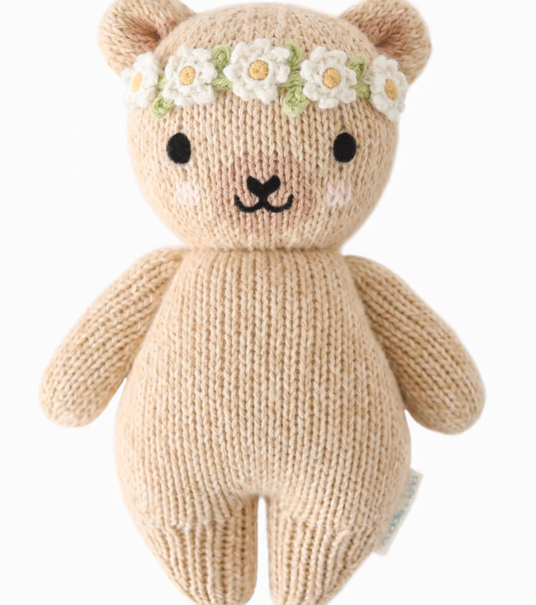 Baby Honey Bear - Ivory Floral
