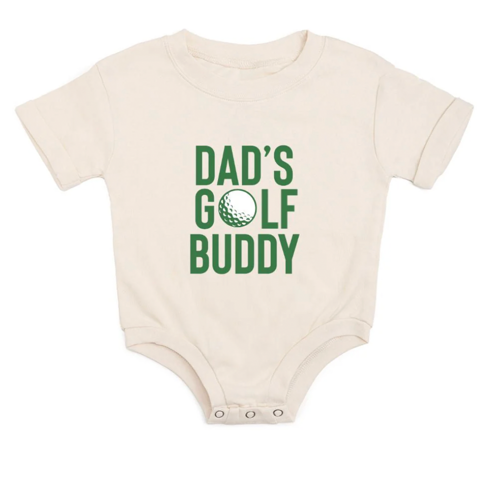 Dad’s Golf Buddy Short Sleeve Romper