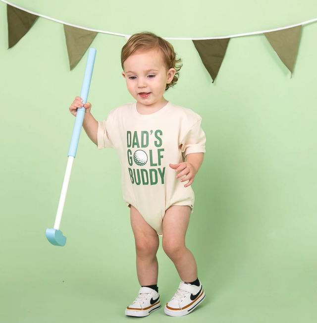 Dad’s Golf Buddy Short Sleeve Romper