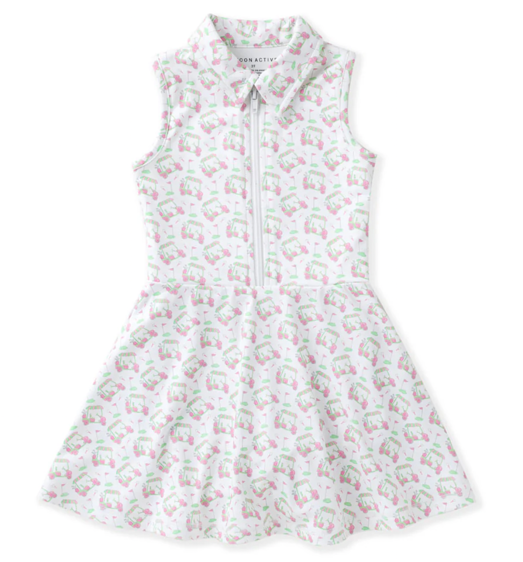 Swoon Proper Golf Print Tennis Dress
