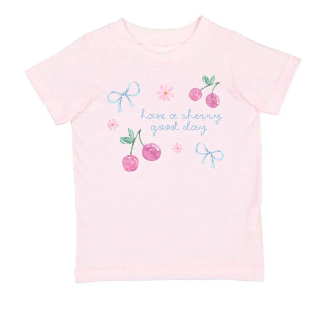 Cherry Good Day Short Sleeve T-Shirt