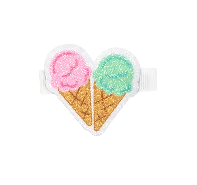 Ice Cream Felt Hairclip