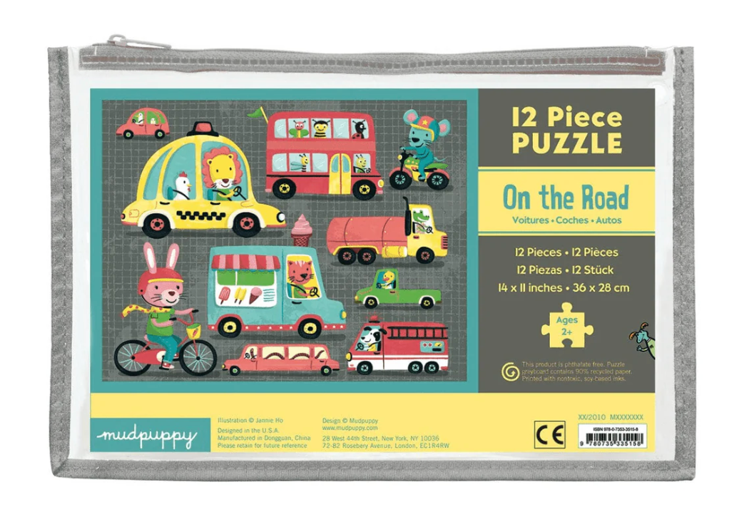 On the Road 12-Piece Pouch Puzzle