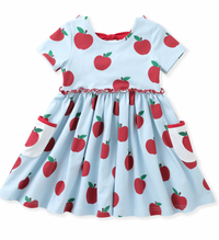 Swoon Embroidery Back to School Pocket Dress