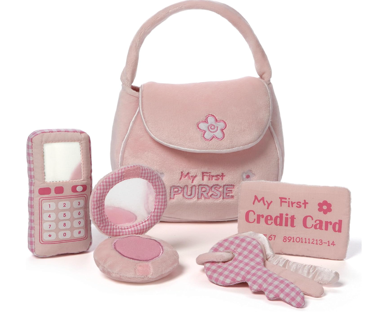 My First Purse 5-Piece Plush Playset