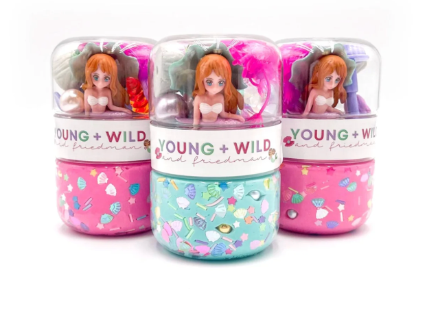Mermaid Grab & Go Dough Jar