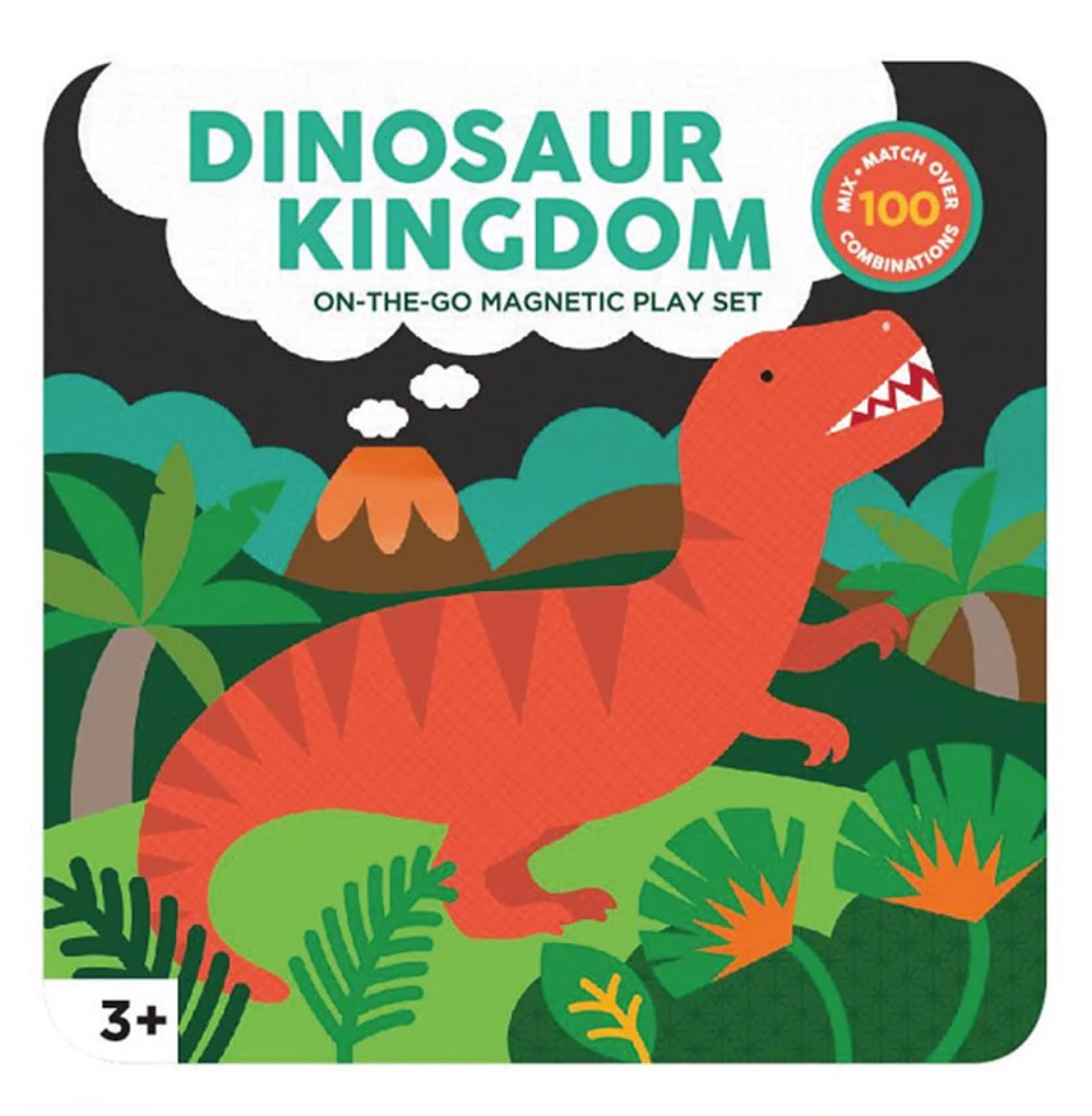 Dinosaur Kingdom Magnetic Play Set