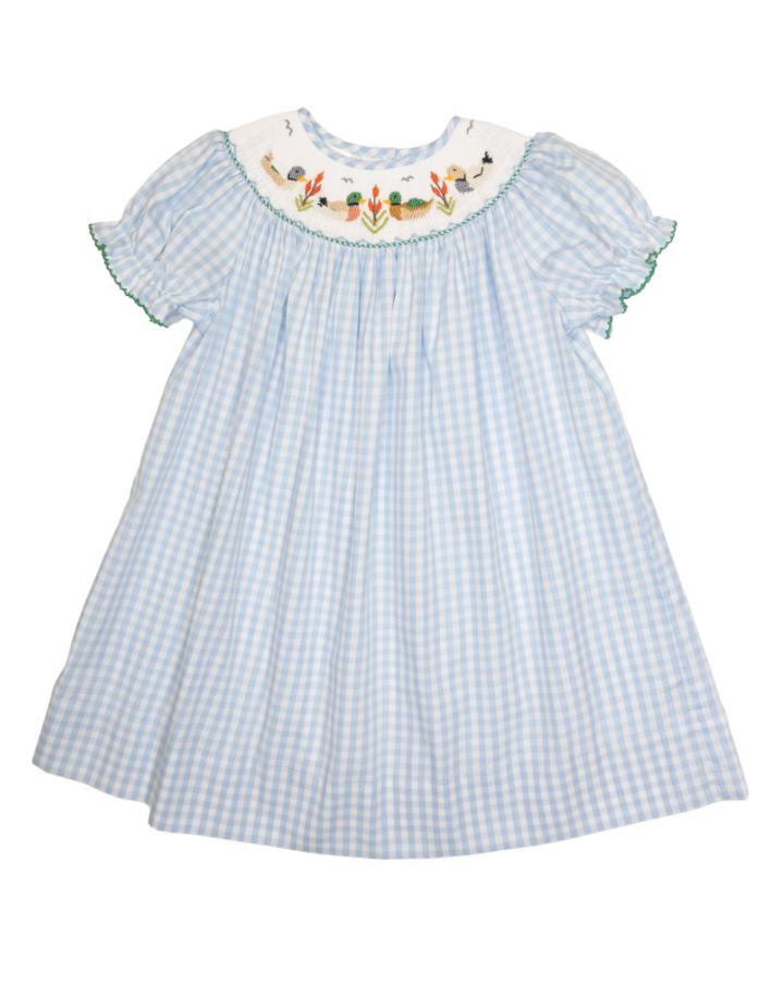 Emma Mallard Duck Smocked Bishop