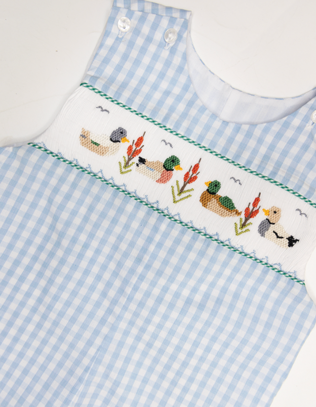 Pete Mallard Duck Smocked Shortall