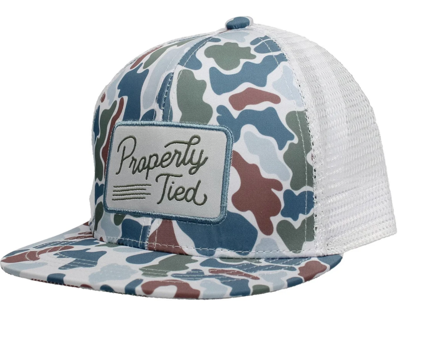 Boys Sportsman Trucker Hat Terra Camo