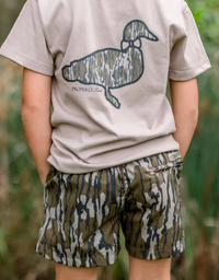Boys Mallard Short Mossy Oak Original Bottomland