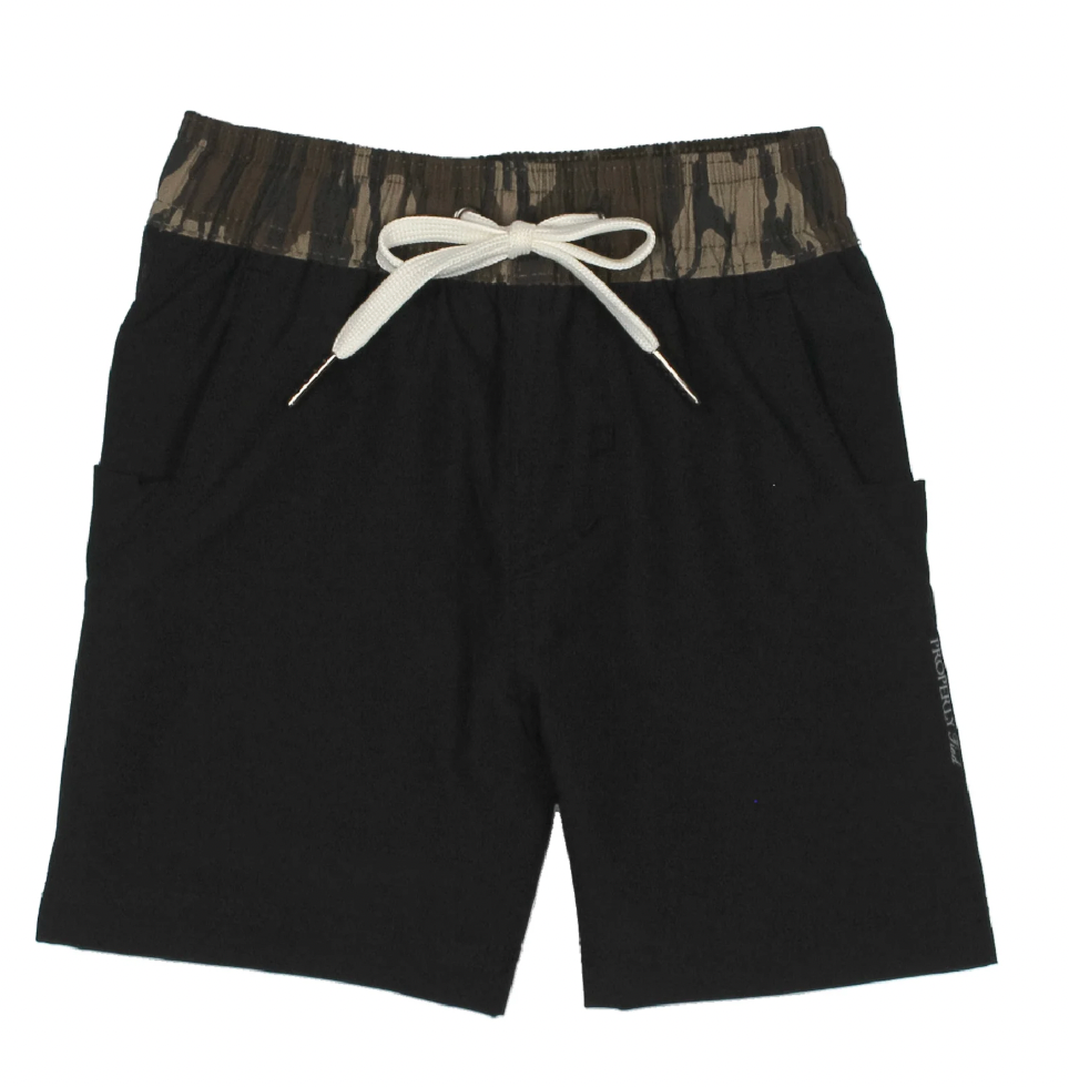 Boys Trail Short Mossy Oak Black