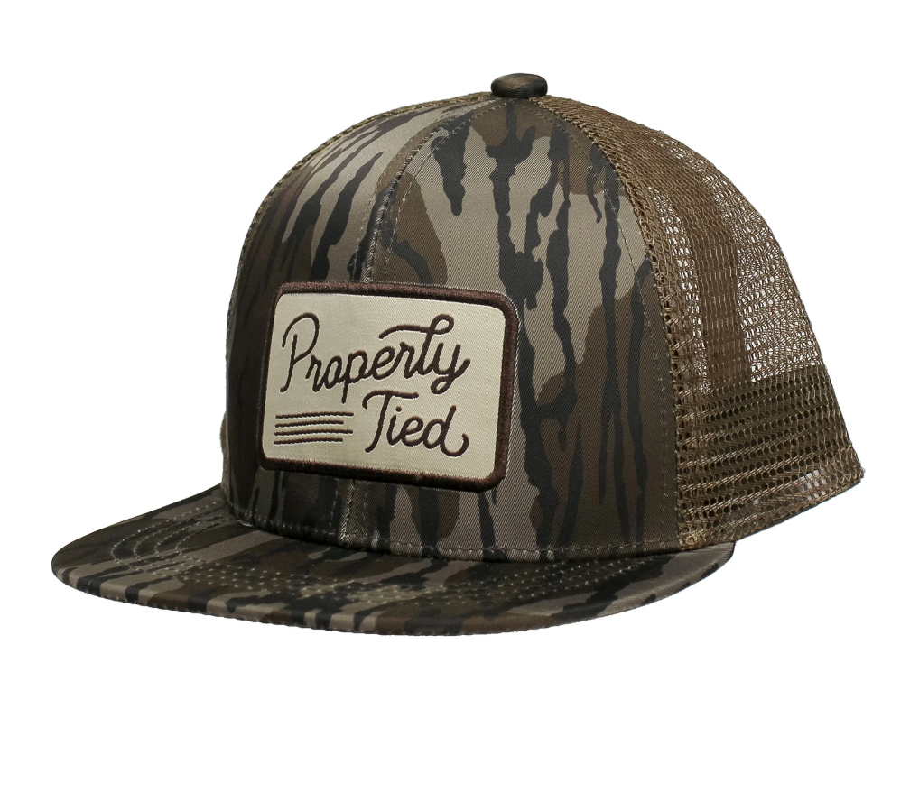 Boys Sportsman Trucker Hat Mossy Oak Original Bottomland