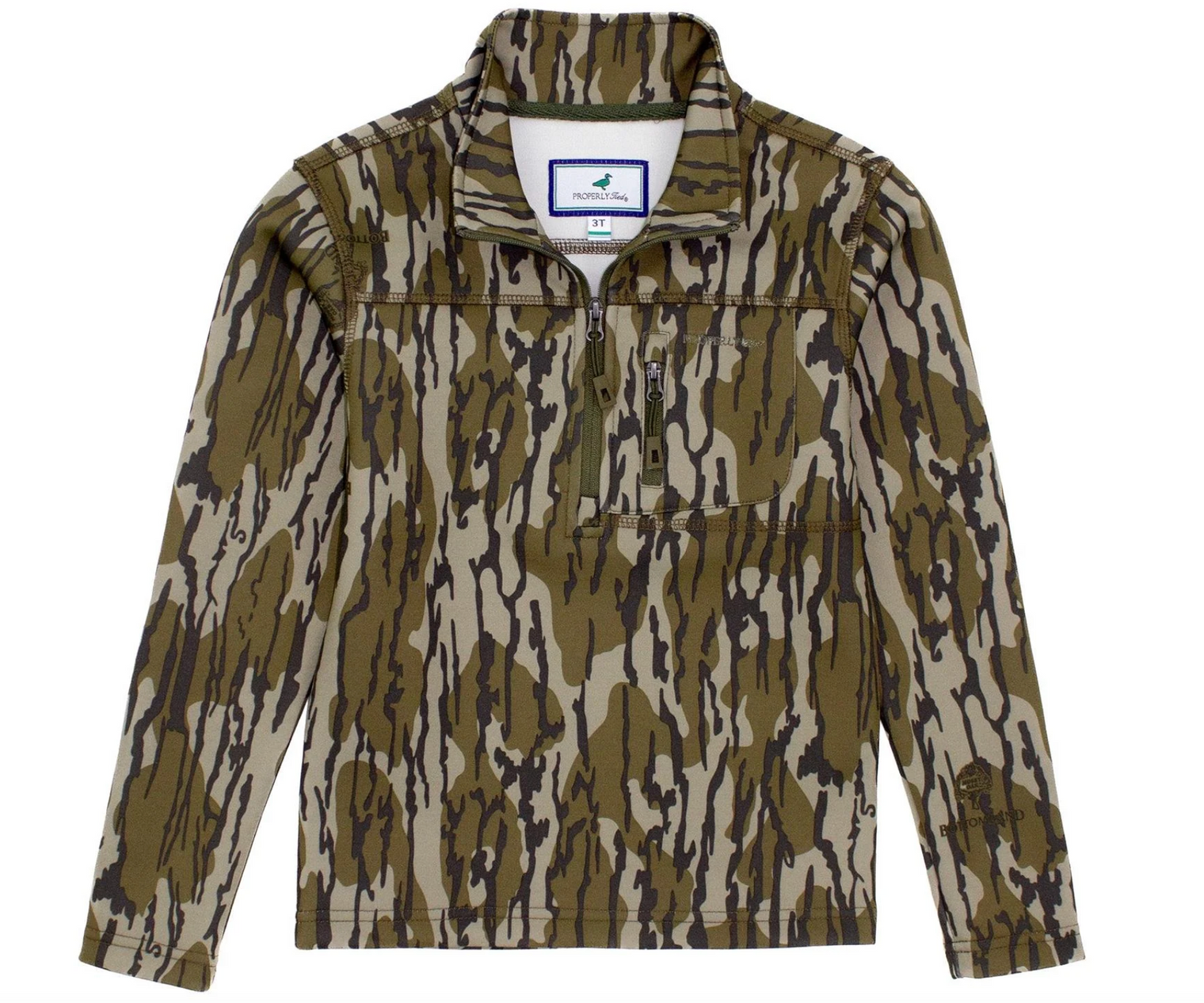 Boys Arctic Pullover Mossy Oak Original Bottomland
