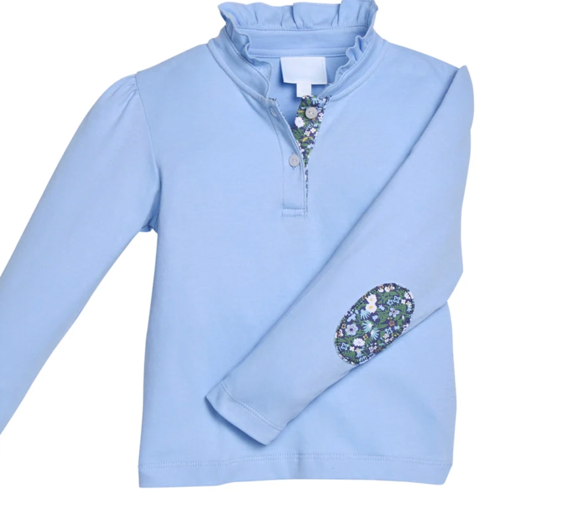 Long Sleeve Hastings Polo - Winslow Floral
