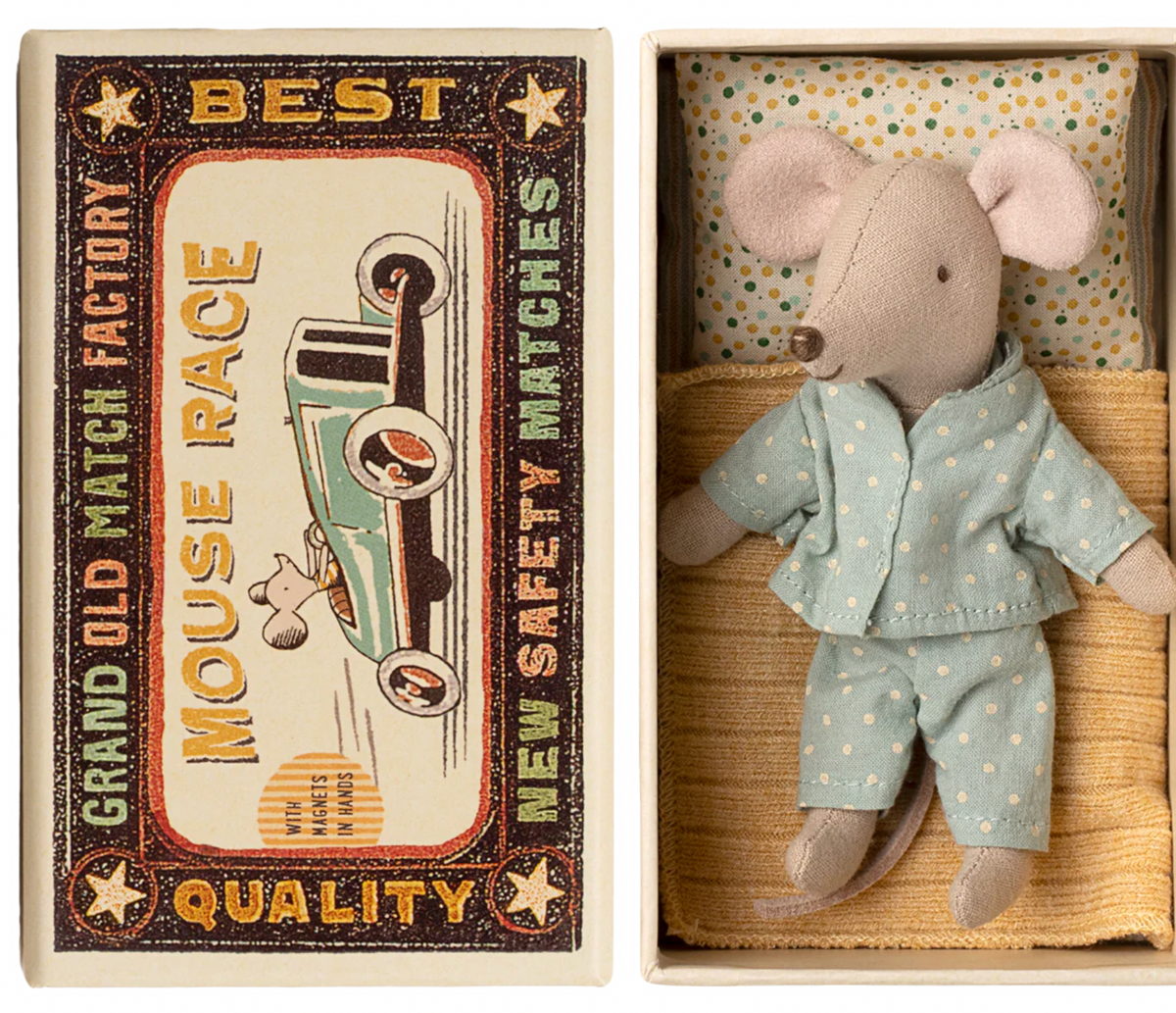 Little Brother Mouse in Matchbox