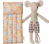 Beach Mouse with Air Mattress, Dad - Flower
