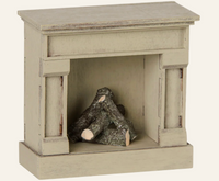 Fireplace Mouse - Off White