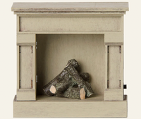 Fireplace Mouse - Off White