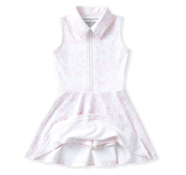 Pink Toile Tennis Dress