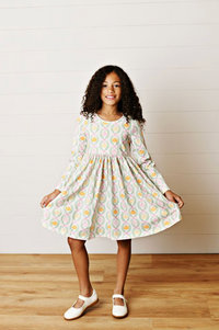 Twirl Dress - Pumpkin