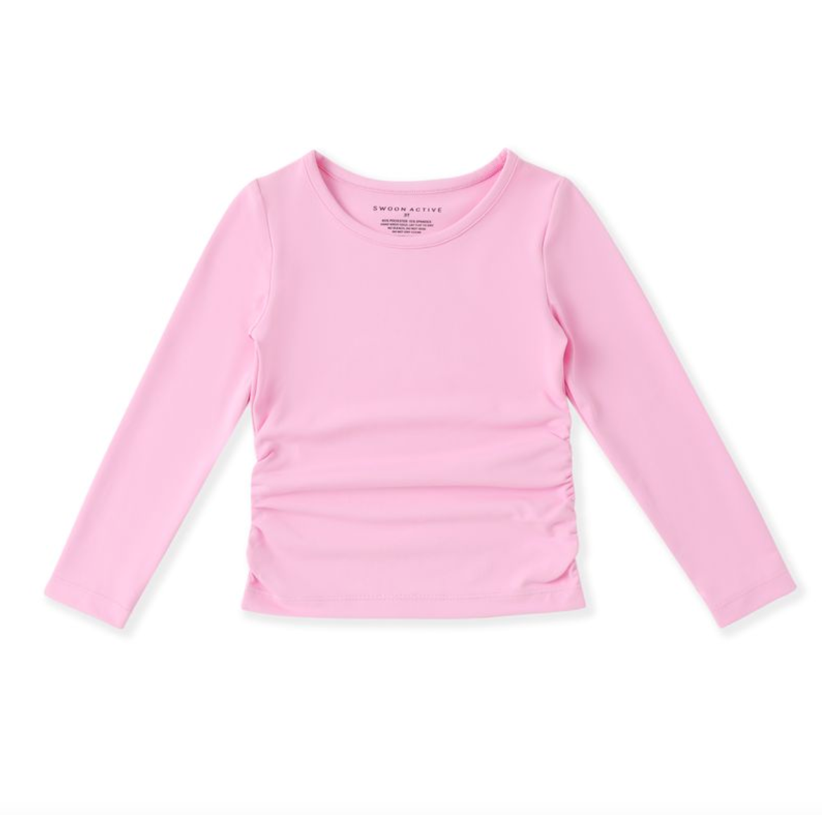 Bubble Gum Pink Ruched Top
