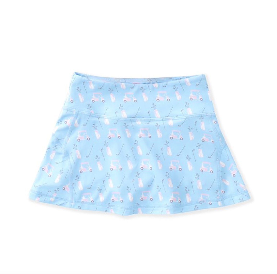 Blue Fairway Tennis Skirt