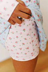 Fancy Floral Tennis Skirt
