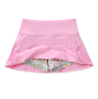 Pink Boho Tennis Skirt
