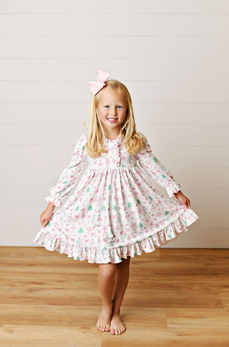 Butterknit Dress - Nutcracker