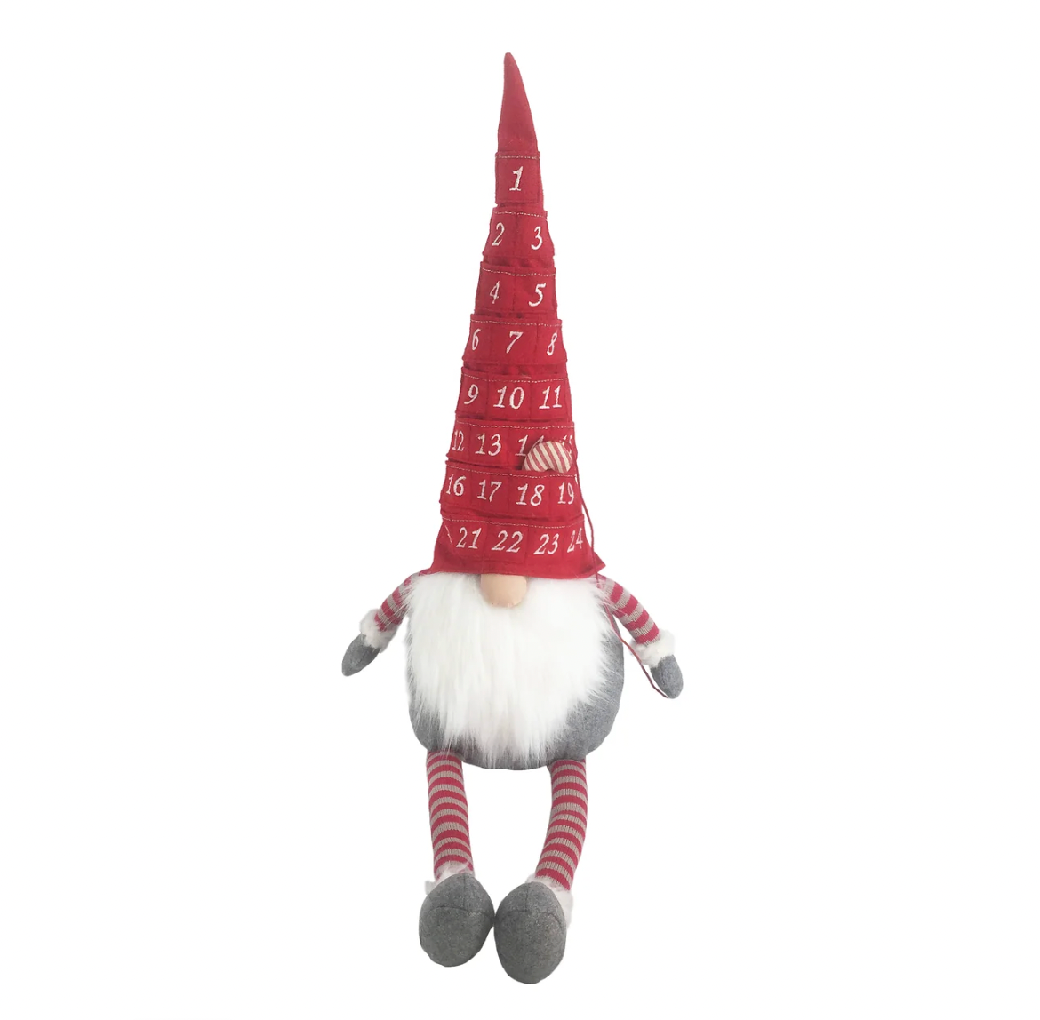 Advent Calendar Gnome Red