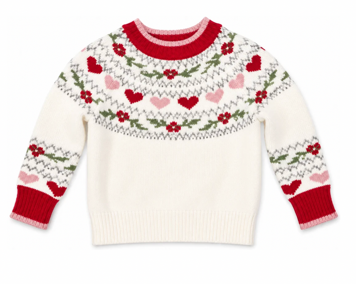 Christmas Heart Sweater