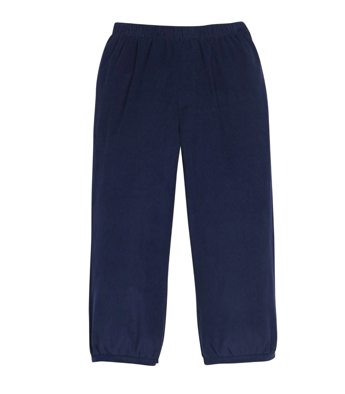 Banded Pants Navy Corduroy