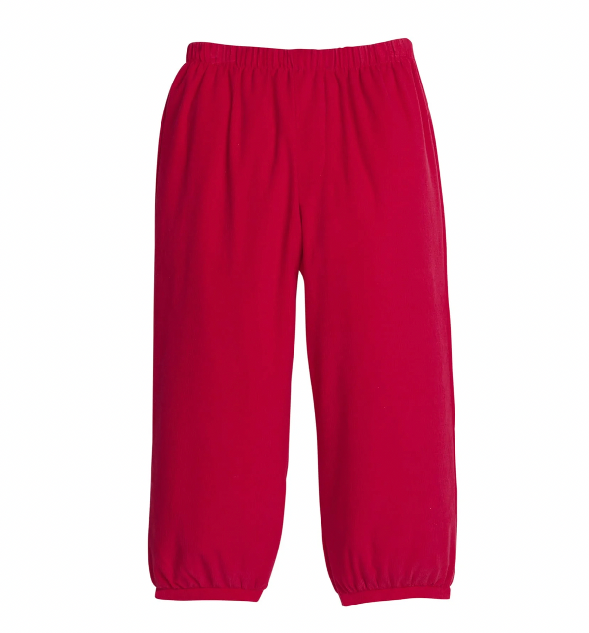 Banded Pants Red Corduroy