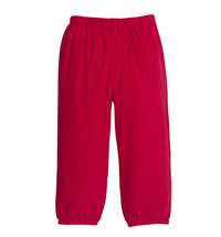 Banded Pants Red Corduroy