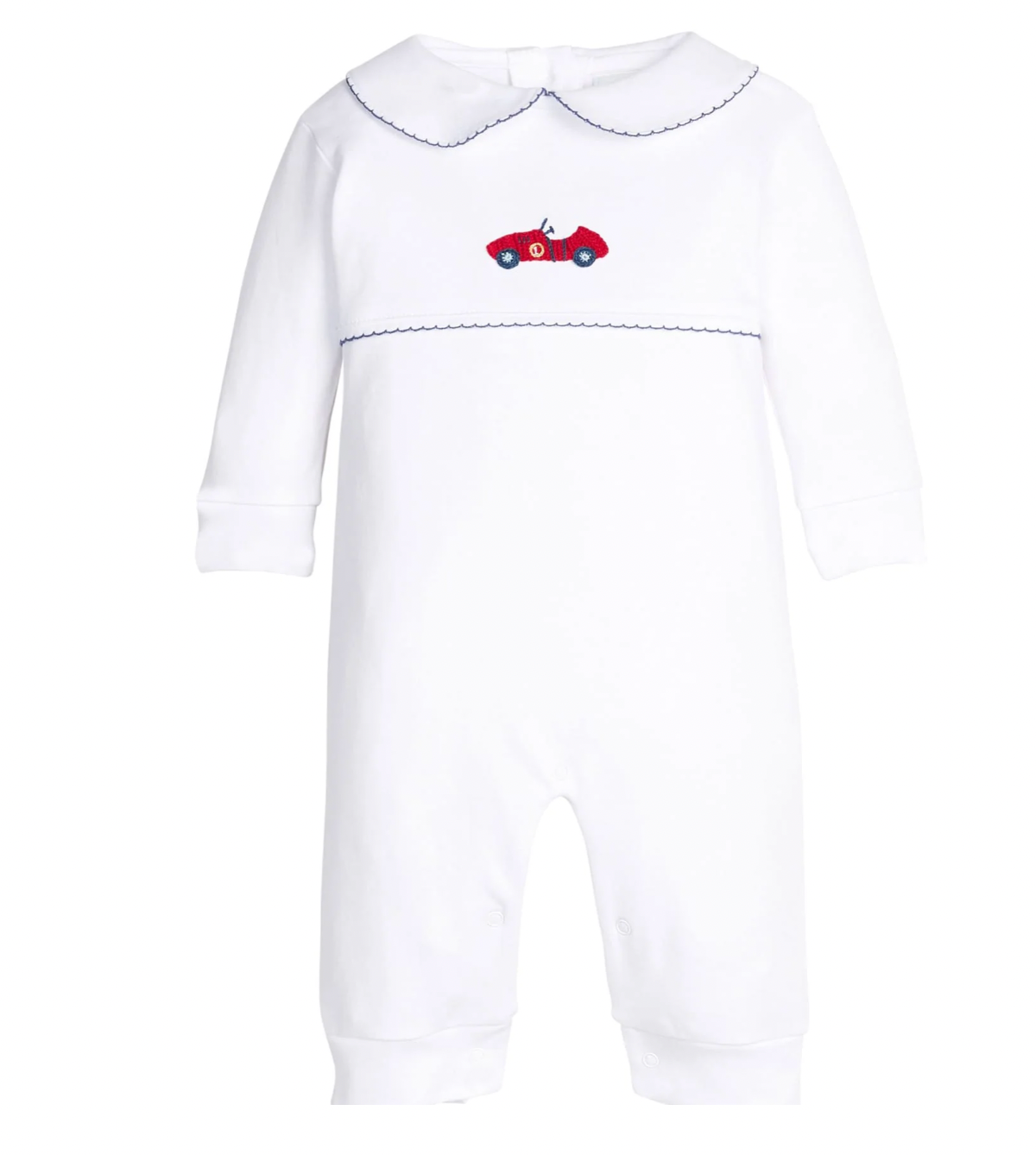 Crochet Playsuit Race Car