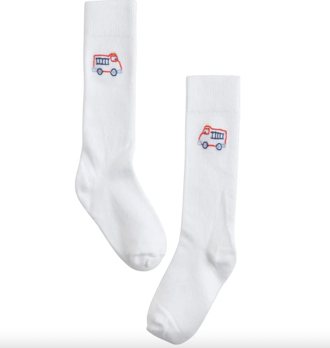 Knee Highs Fire Truck