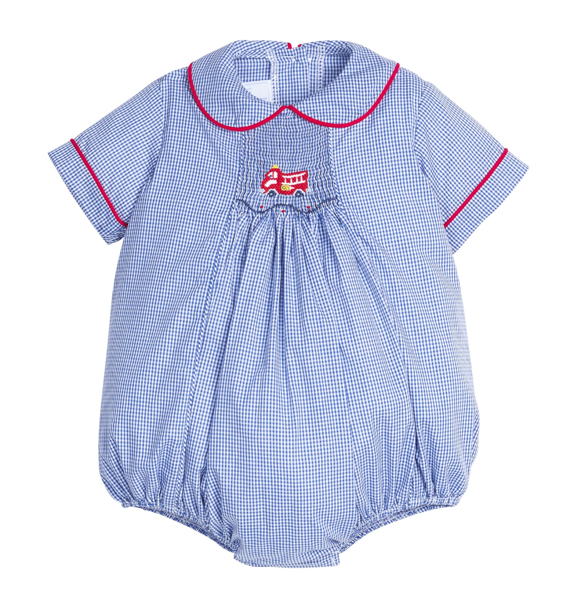 Smocked Bubble Set Fire Truck