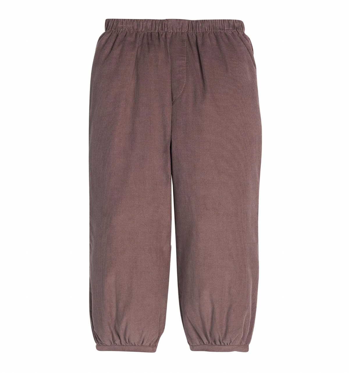 Banded Pants Chocolate Corduroy