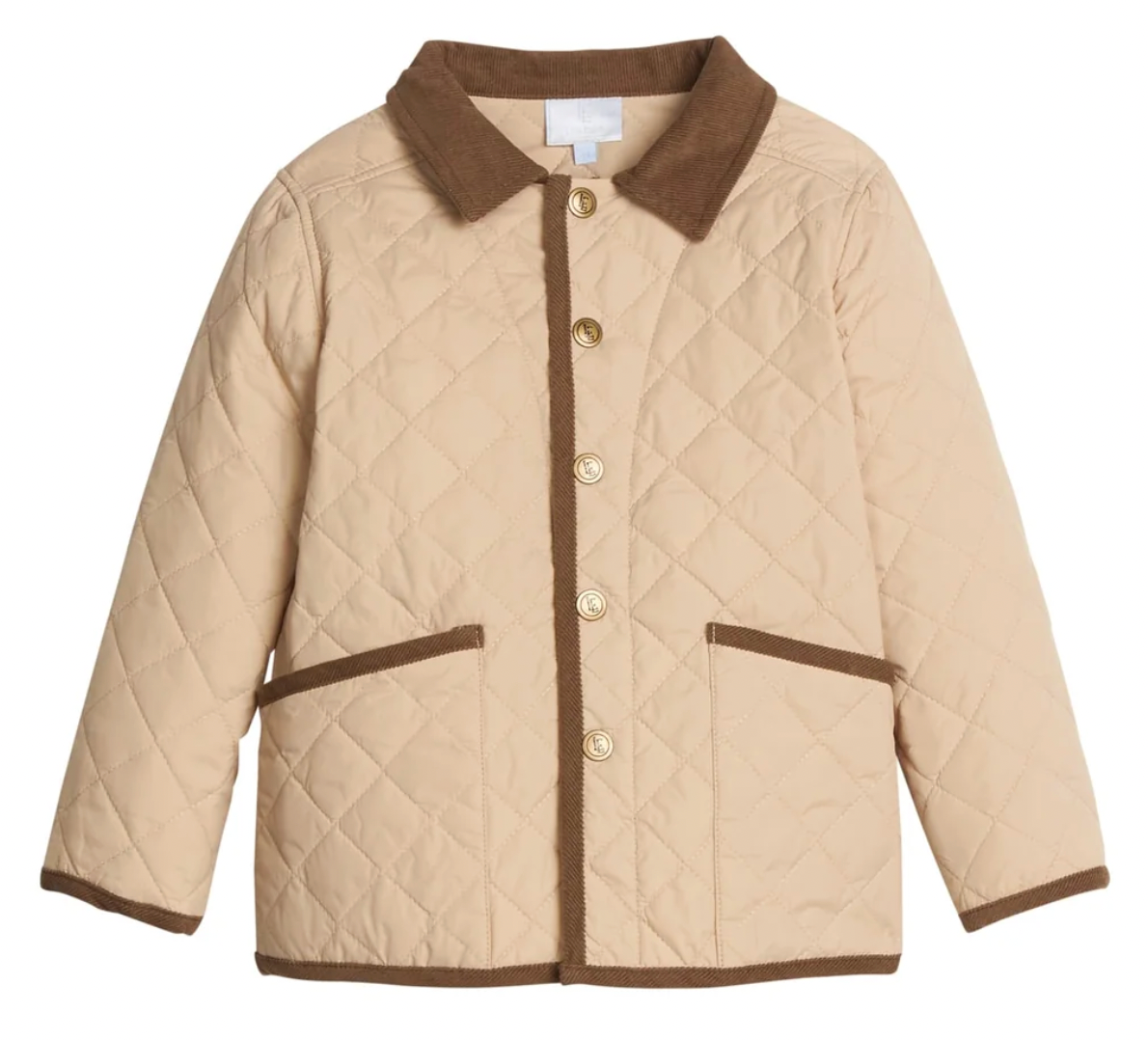 Classic Quilted Jacket Khaki
