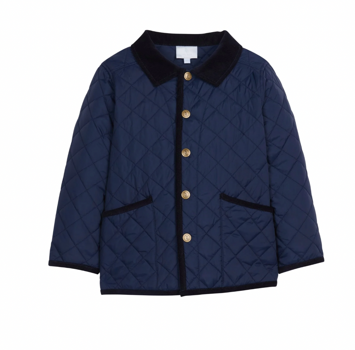 Classic Quilted Jacket Navy