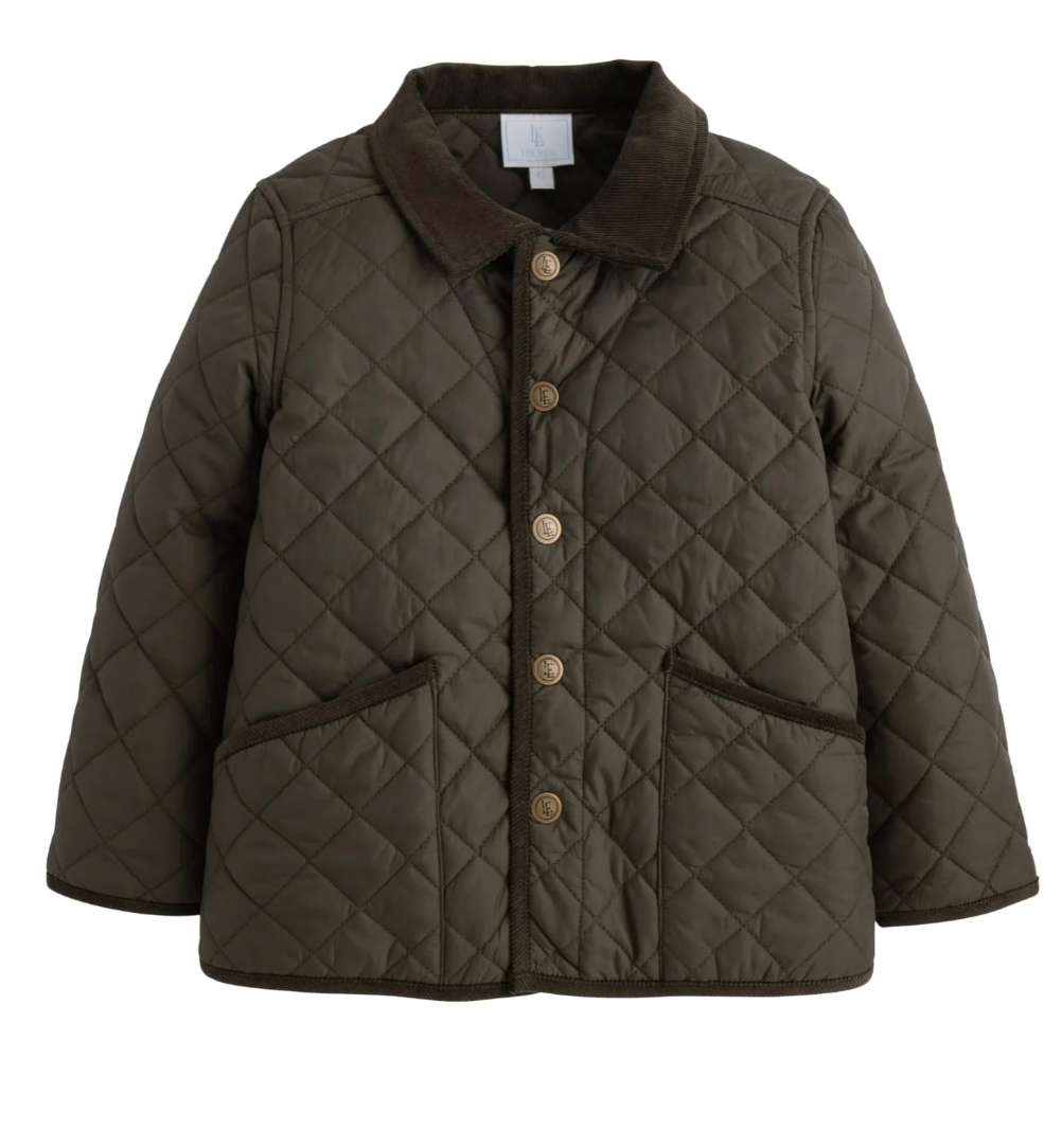 Classic Quilted Jacket Olive