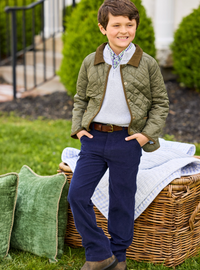 Classic Quilted Jacket Olive