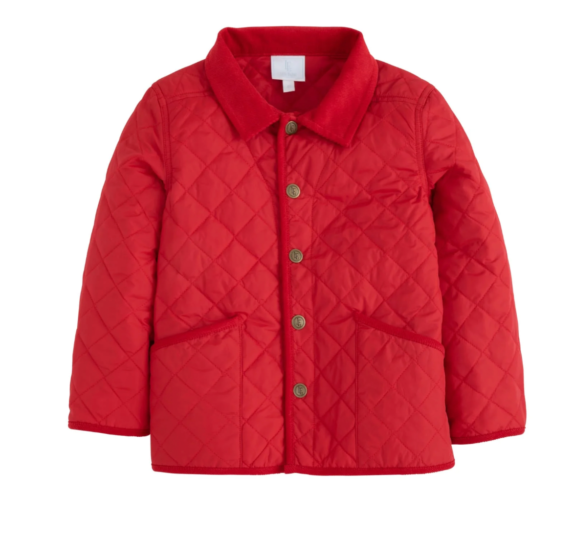 Classic Quilted Jacket Red