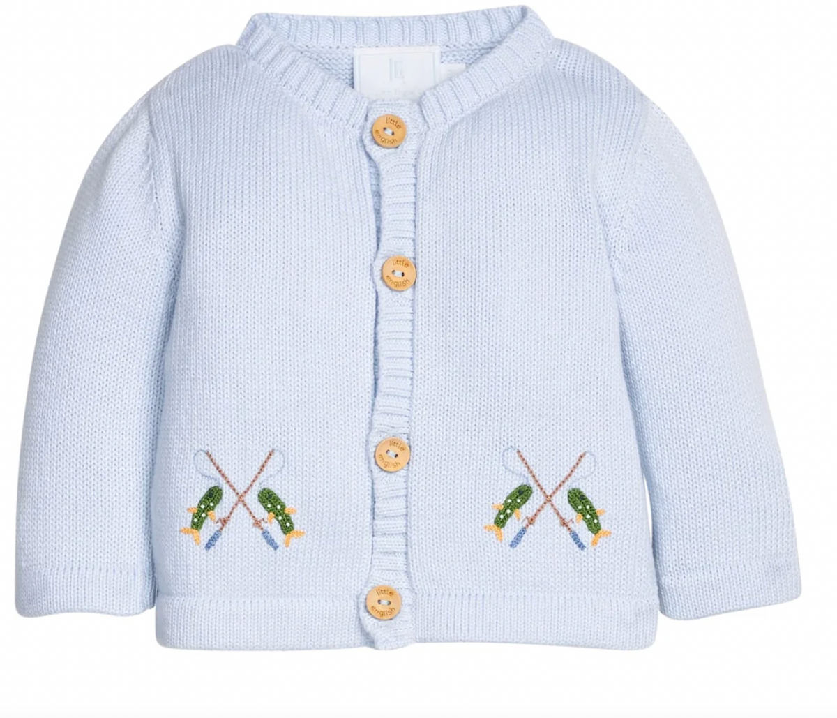 Crochet Cardigan Fishing Rod