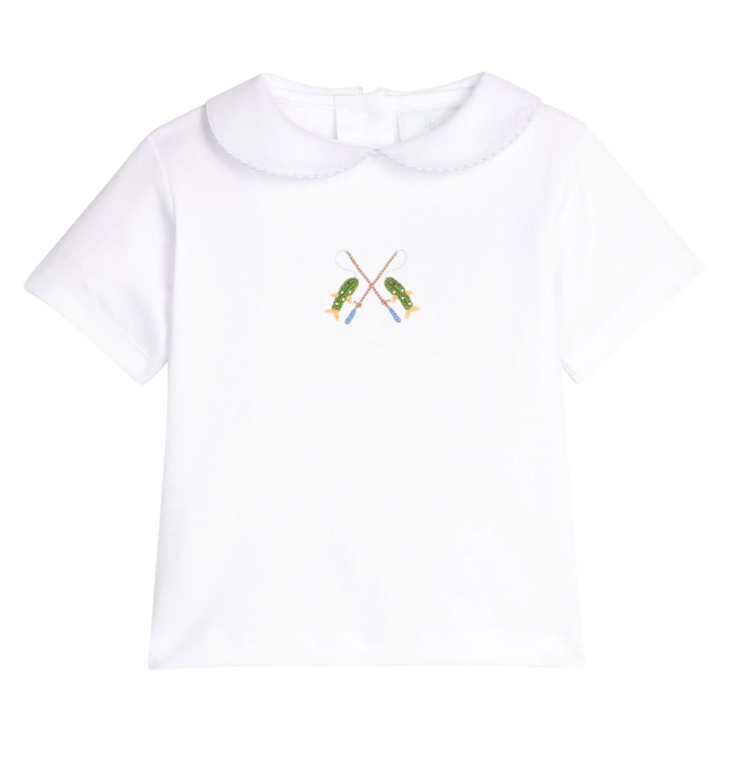 Crochet Peter Pan Shirt Fishing Rod