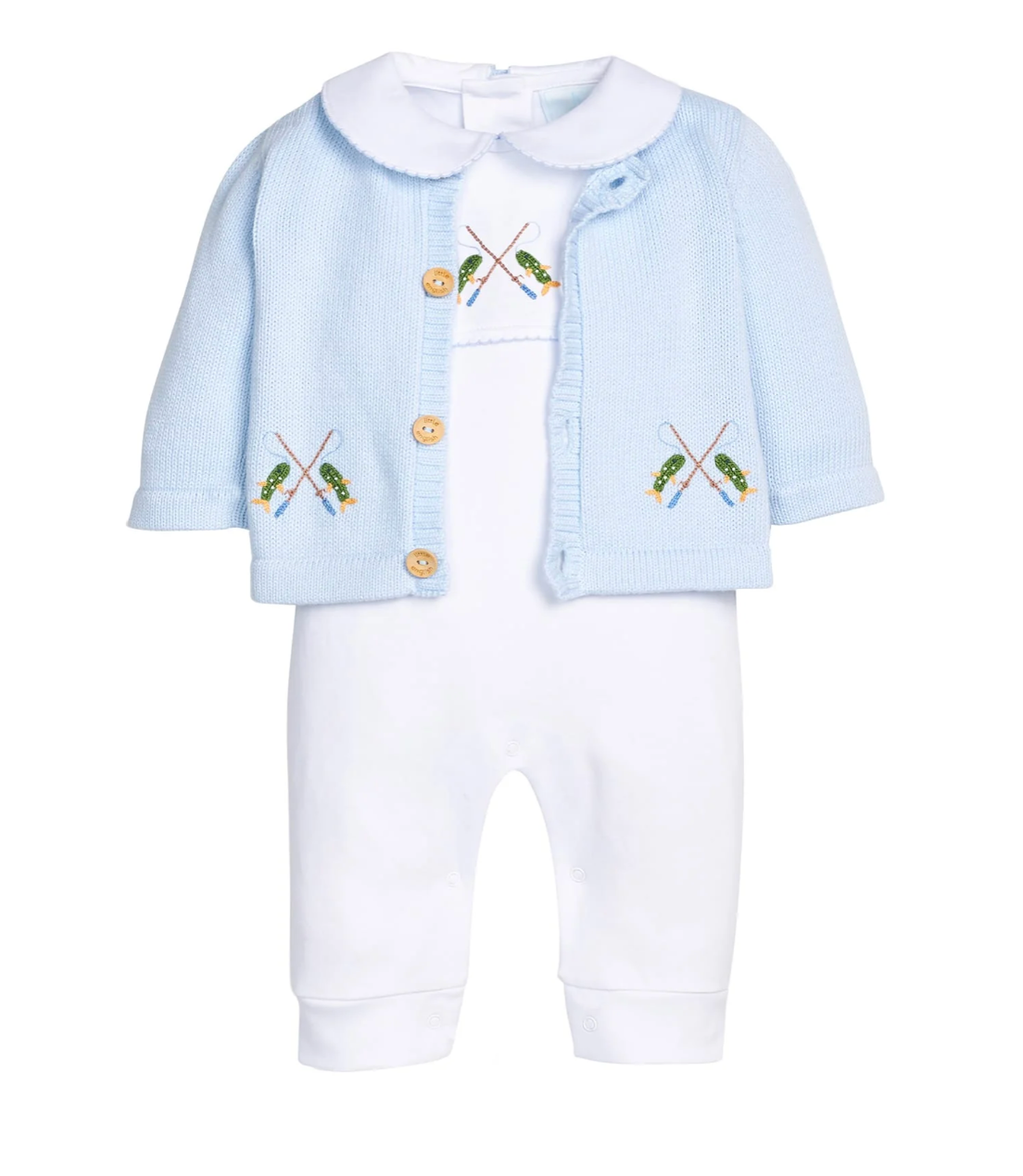 Crochet Playsuit Fishing Rod