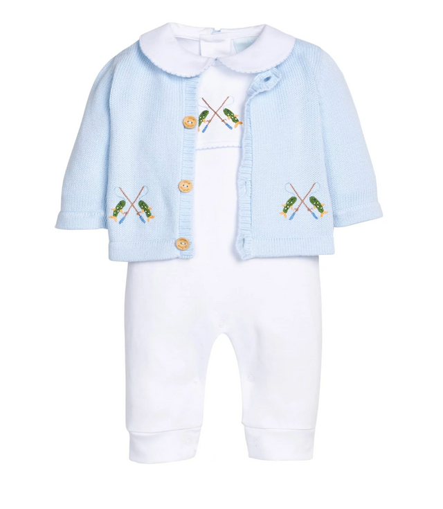 Crochet Playsuit Fishing Rod