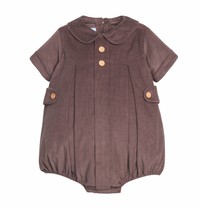 Davant Bubble Chocolate Corduroy shirt